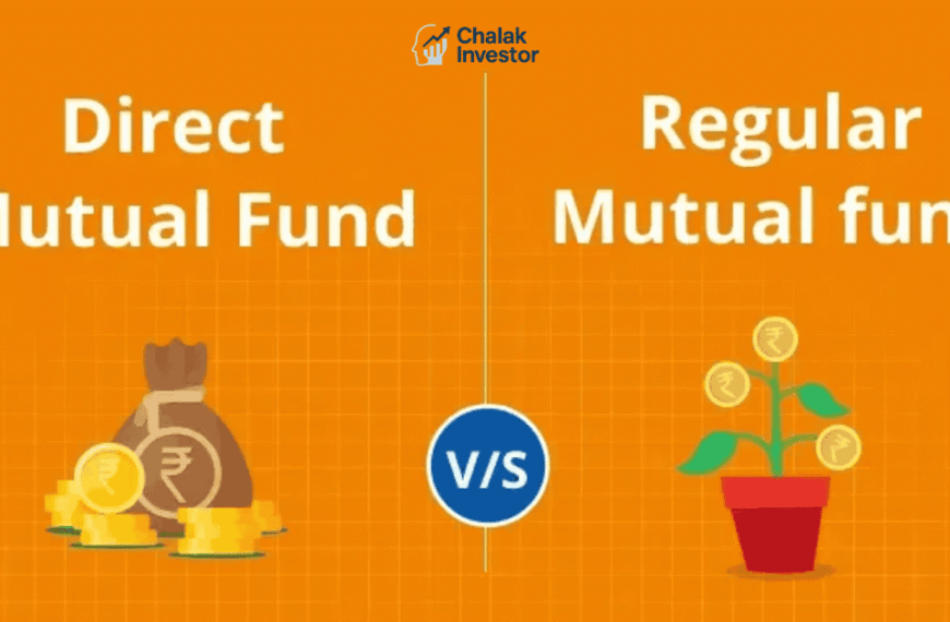 Difference between Direct and Regular Plan in mutual fund investments