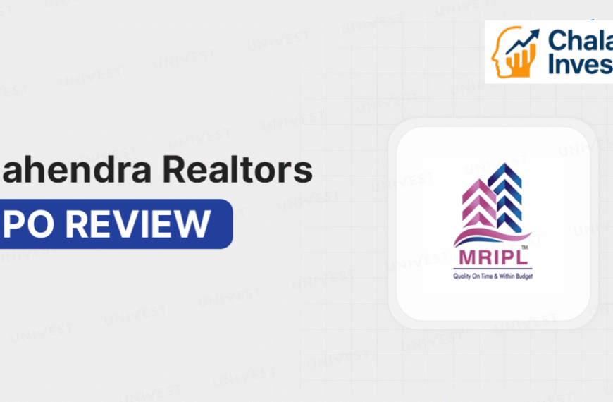 Mahendra Realtors IPO 2025 GMP, Price Band, Lot Size, Dates