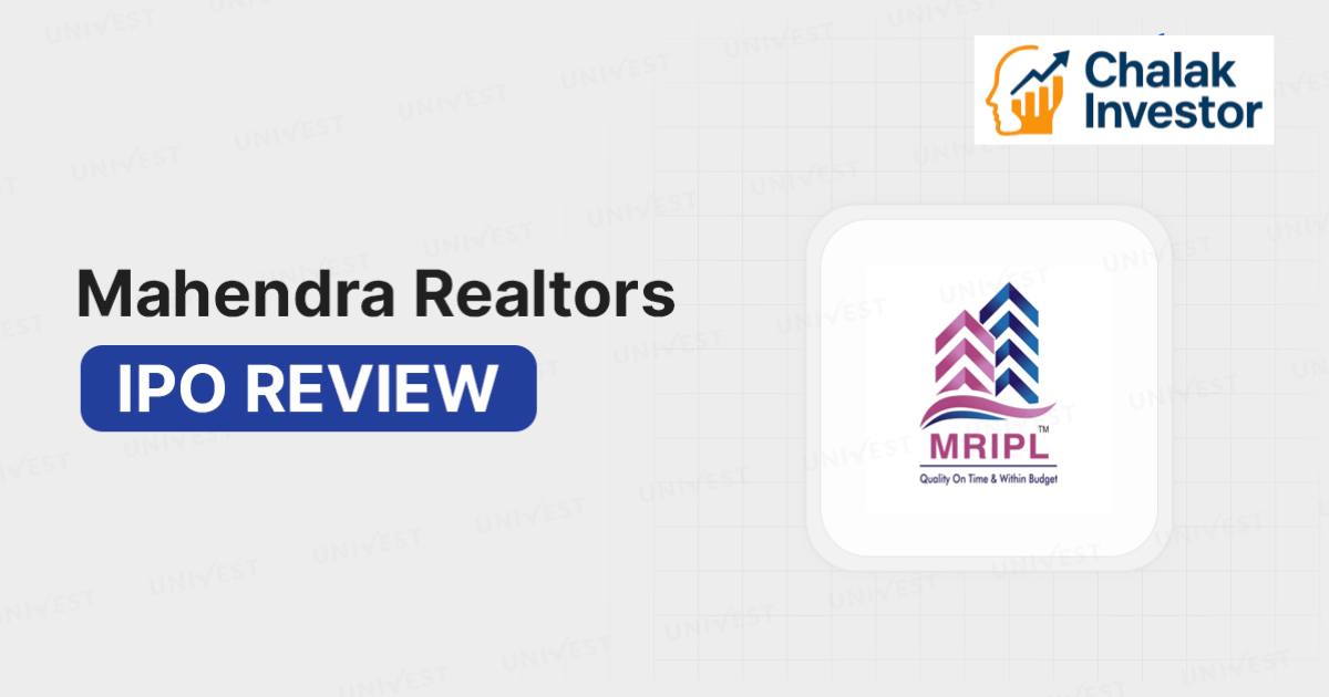Mahendra Realtors IPO 2025 GMP, Price Band, Lot Size, Dates